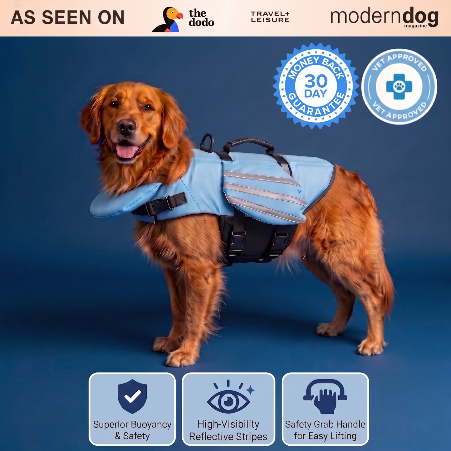 PawLab Dog Life Jacket