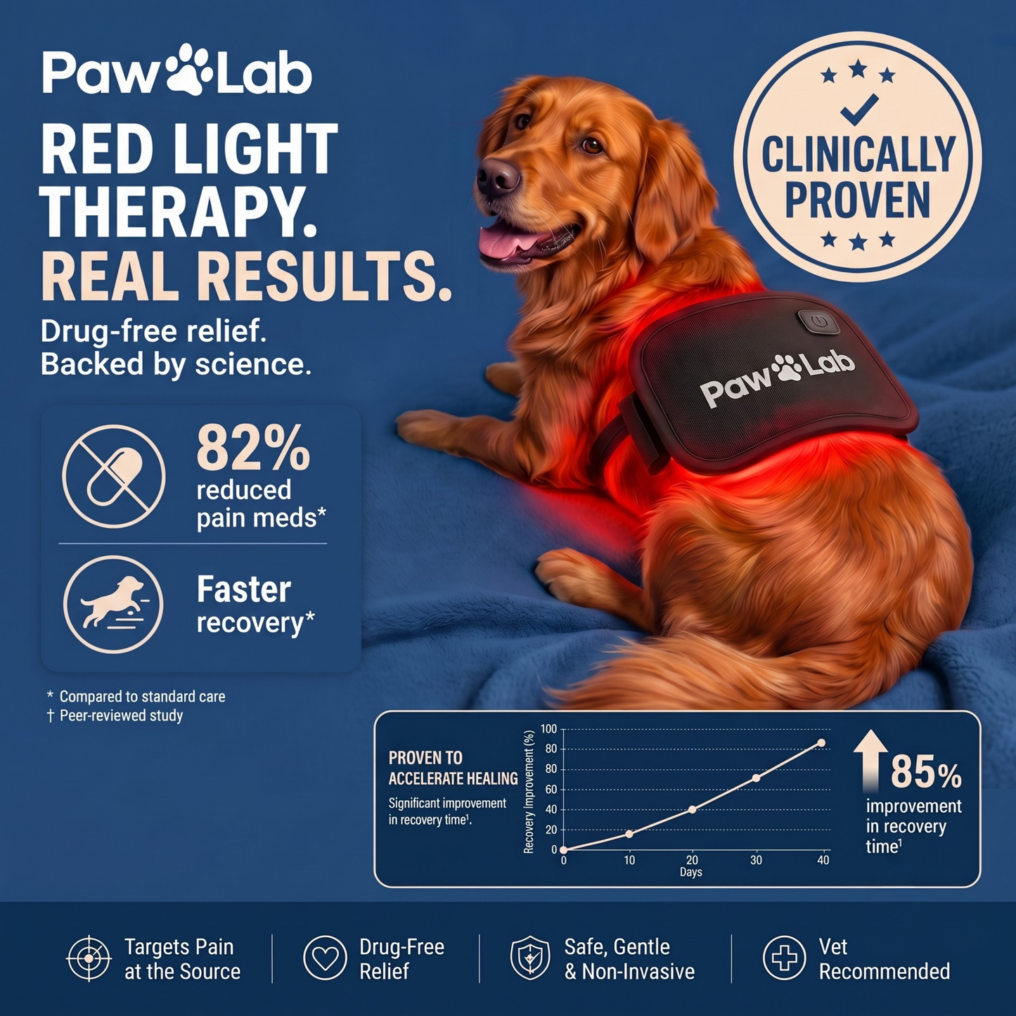 PawLab Red Light Pad
