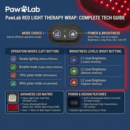PawLab Red Light Pad